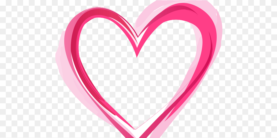 Pink Heart Heart Free Transparent Png