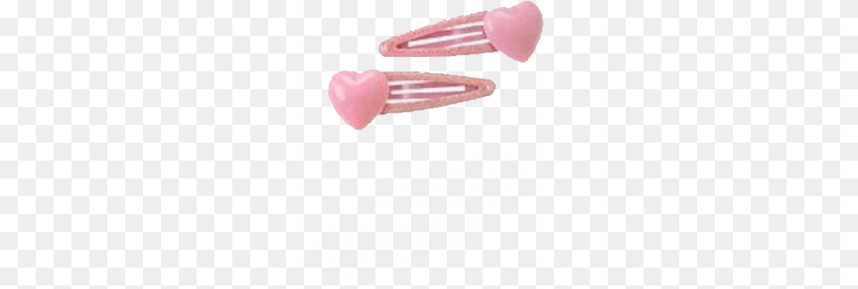 Pink Heart Hearts Clip Clips Hair Accessories Water Gun, Hair Slide, Food, Ketchup Free Png