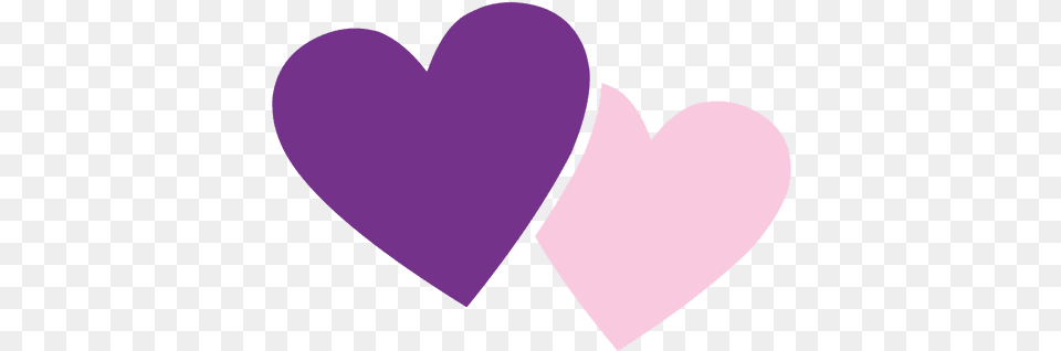 Pink Heart Icon Icons Library Pink And Purple Hearts Free Png Download