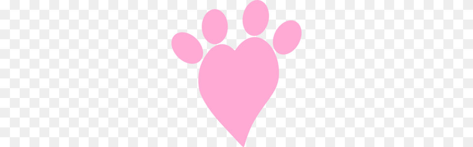 Pink Heart Paw Clip Art, Baby, Person Free Transparent Png