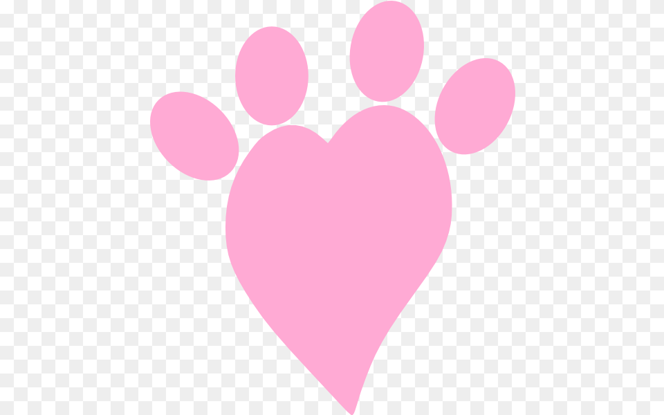 Pink Heart Paw Clip Arts For Web Clip Arts Pink Heart Paw Print Free Transparent Png