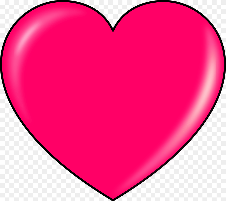 Pink Heart Photo, Balloon Free Png
