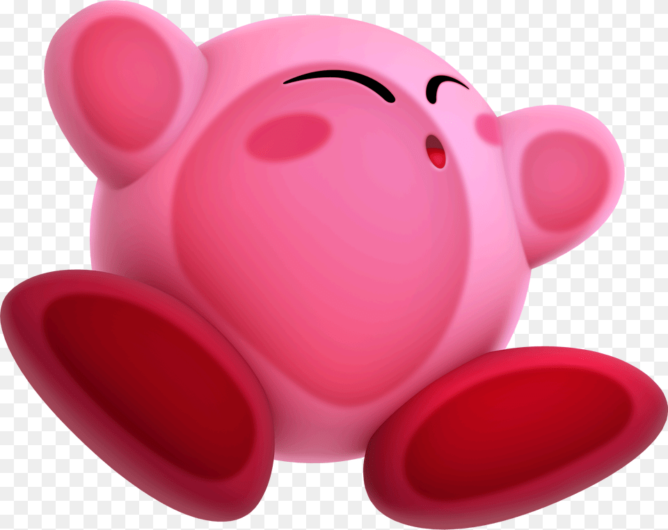 Pink Heart Star Kirby Robobot Yarn Kirby, Piggy Bank Png