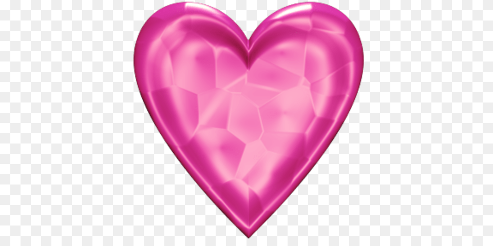 Pink Heart Transparent Background Clear Background Pink Heart, Clothing, Hardhat, Helmet Free Png Download