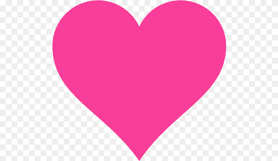 Pink Heart Transparent Transparent Pink Heart, Balloon Free Png Download