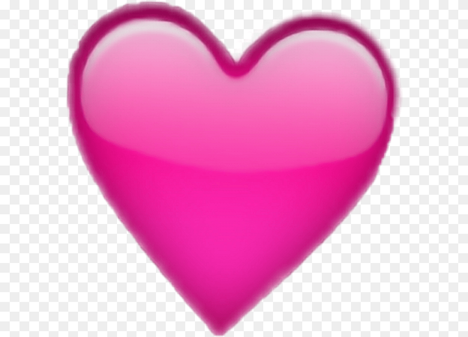 Pink Heart Whatsapp Iphone Emoji Pinkheart Rosa, Balloon Png