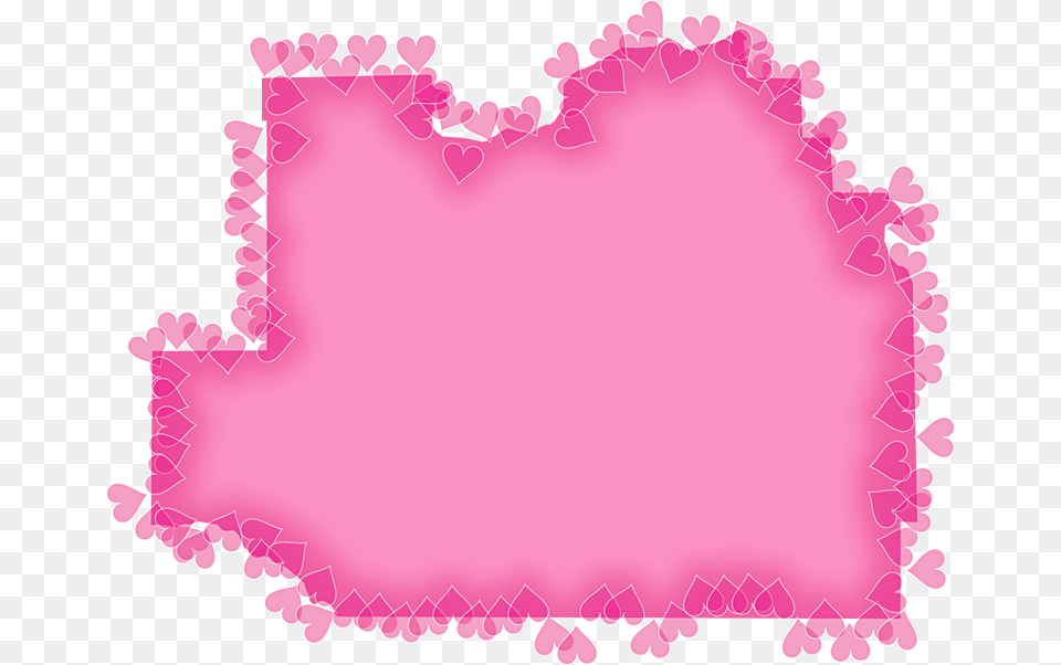 Pink Hearts, Pattern Free Transparent Png