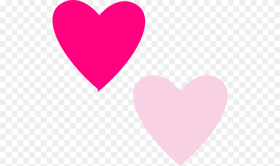 Pink Hearts Clipart Transparent Pink Heart Clipart Free Png Download