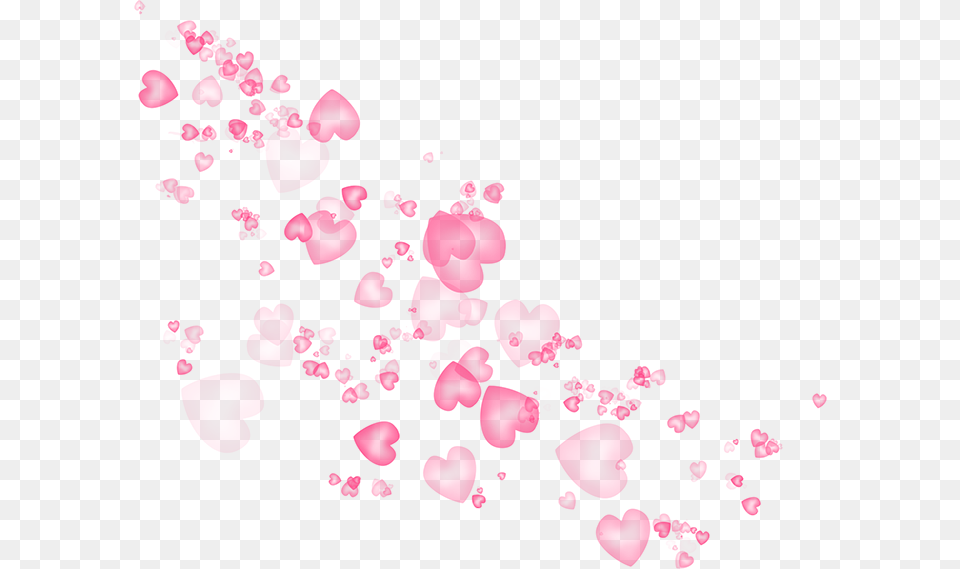 Pink Hearts Floating Download Pink Hearts, Purple, Texture, Home Decor, Linen Free Transparent Png