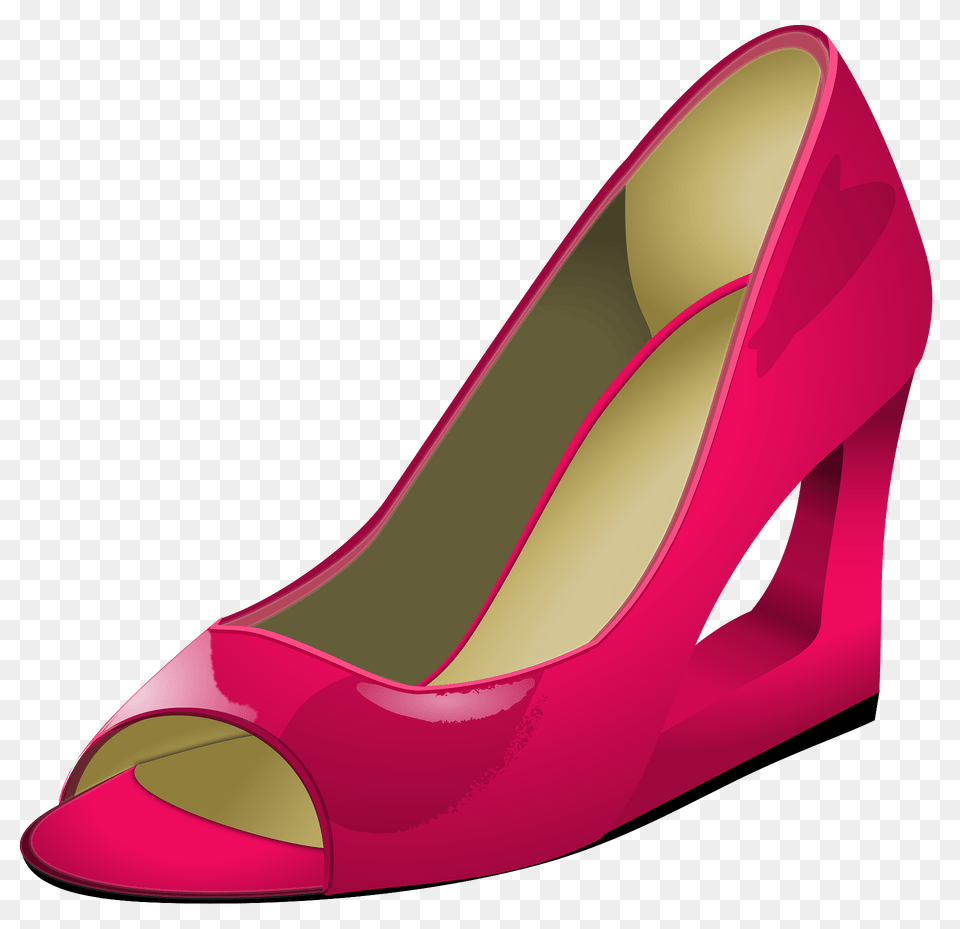 Pink High Heel Clipart, Clothing, Footwear, High Heel, Shoe Png