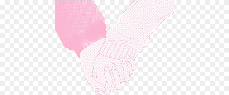 Pink Holding Hands Pink Aesthetic, Body Part, Hand, Person, Holding Hands Free Transparent Png