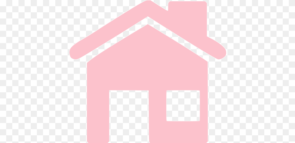 Pink Home 5 Icon Home Icon Pink, Dog House, Person Free Png
