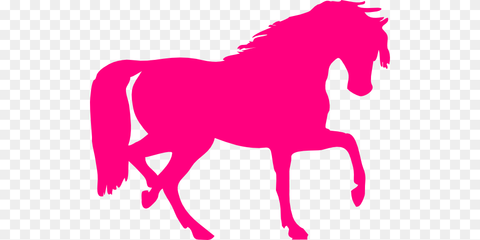 Pink Horseshoe Clip Art Pink Horseshoe Clip Art, Animal, Mammal, Horse, Colt Horse Free Png Download