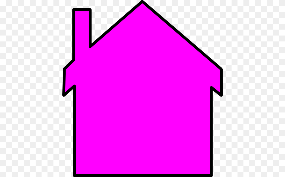 Pink House Logo Gook Pink House Outline Clipart, Nature, Outdoors, Architecture, Building Png