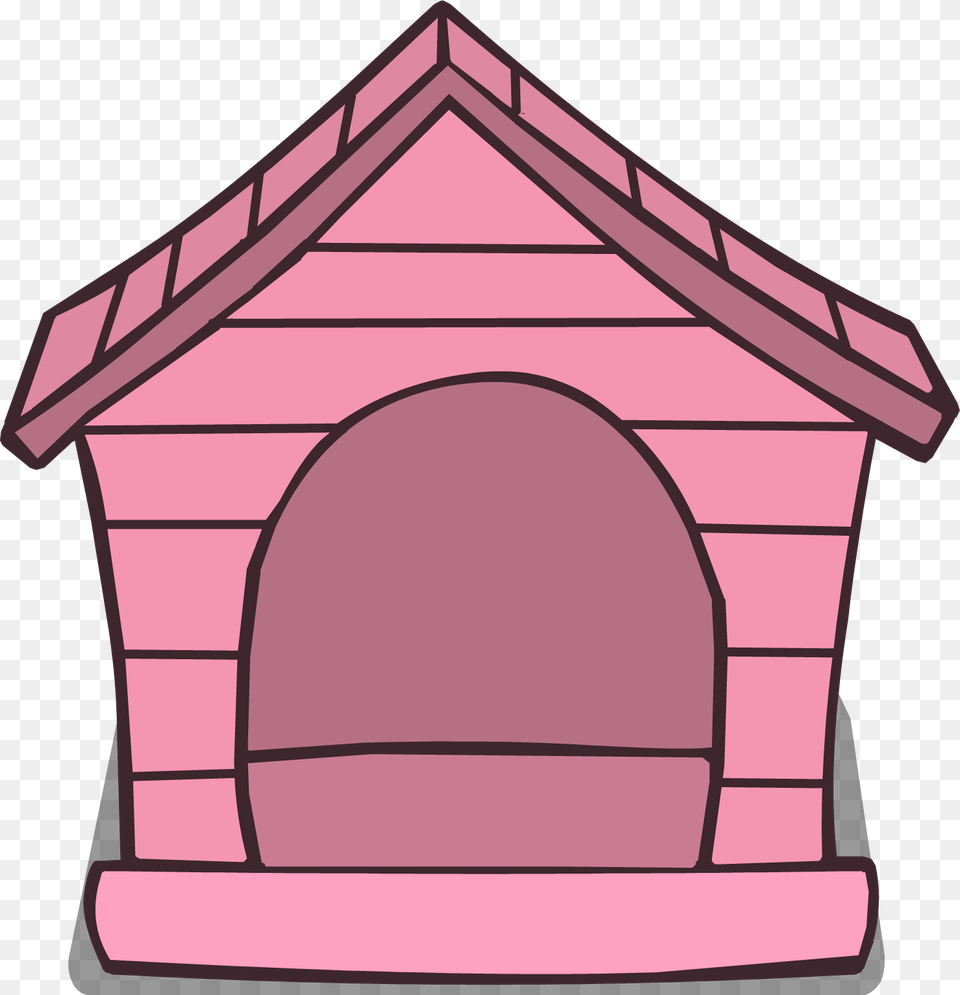 Pink House Purple House Transparent Background, Dog House, Den, Indoors, Kennel Free Png