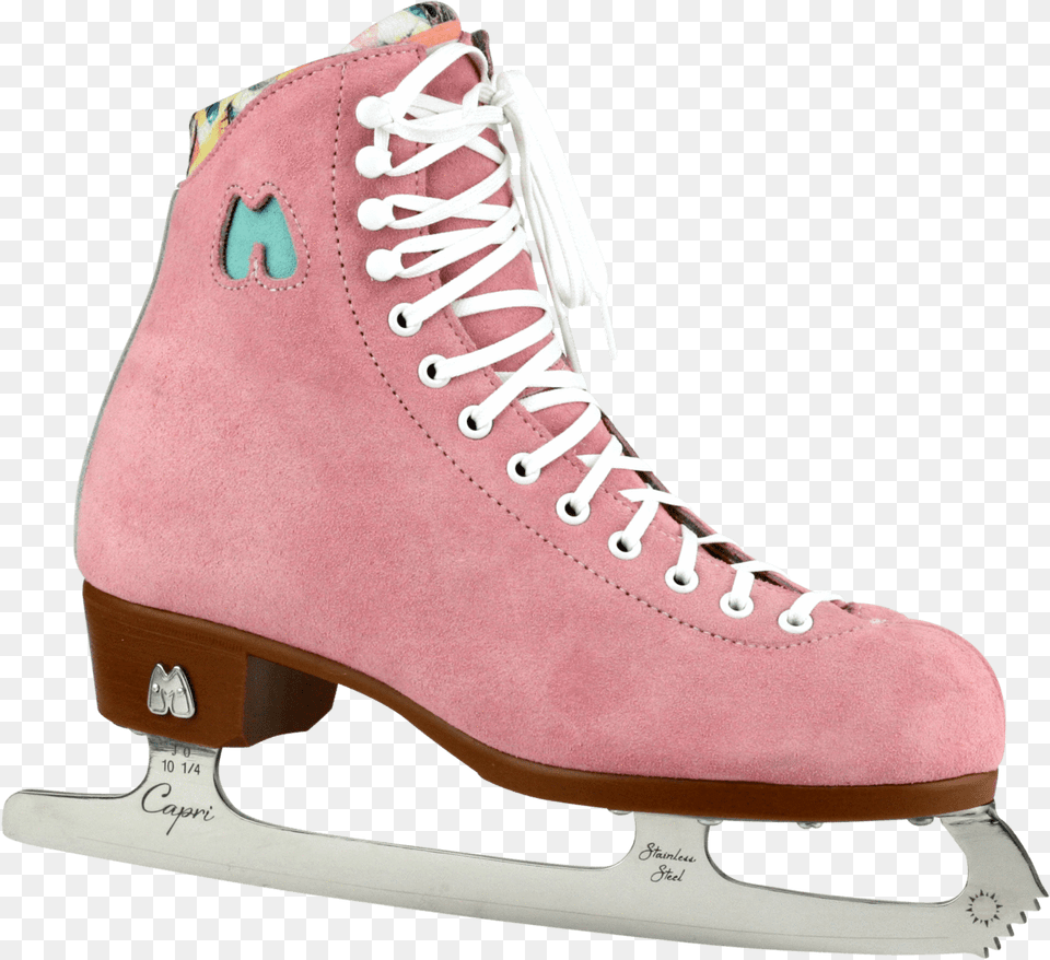 Pink Ice Skate Shoes, Clothing, Footwear, Shoe, Sneaker Free Transparent Png