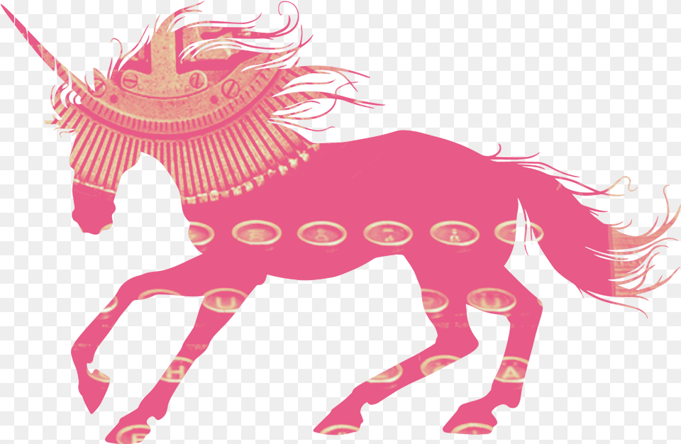 Pink Images Of Unicorns, Person, Art, Animal, Horse Free Png