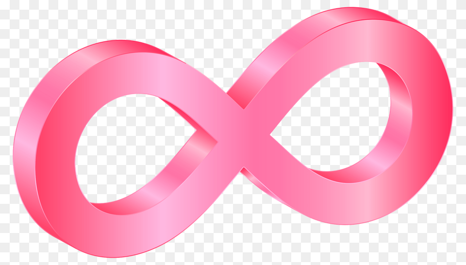 Pink Infinity Symbol, Disk Free Png