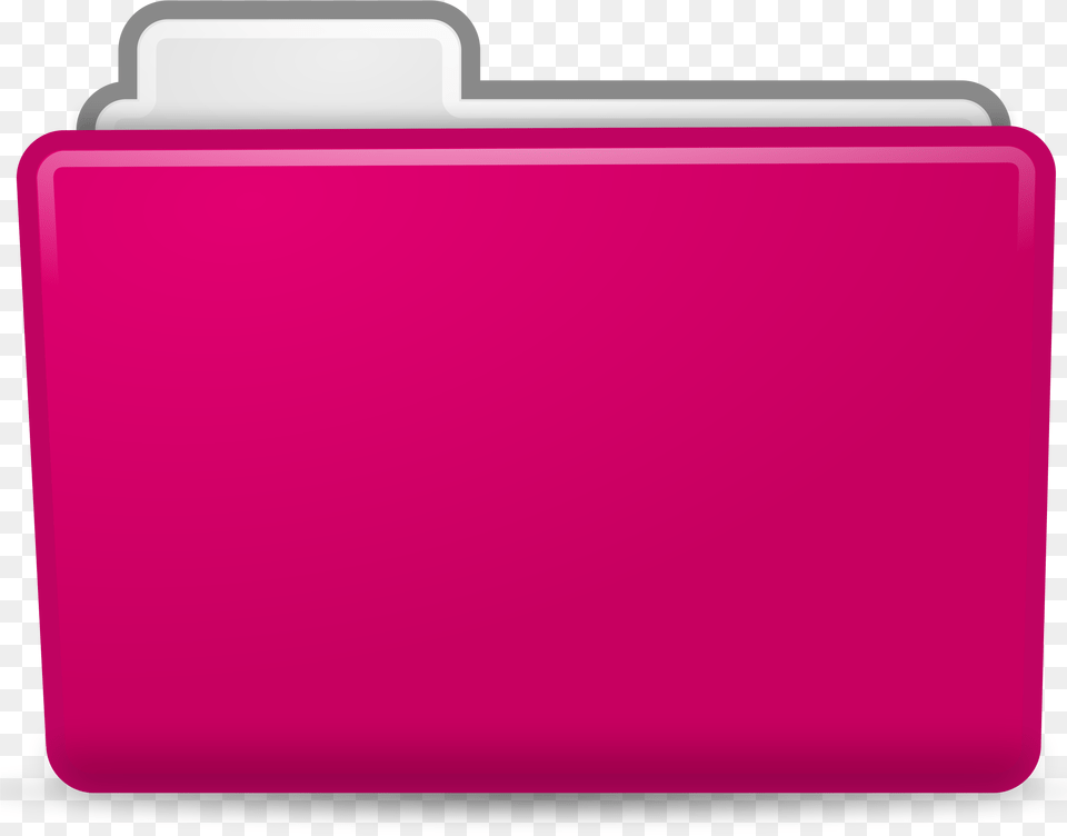 Pink Instagram Icon Clipart Pink Folder Transparent, File, Bag Free Png