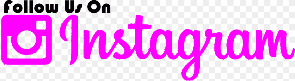 Pink Instagram Logo Graphic Design, Purple, Light, Text Png Image