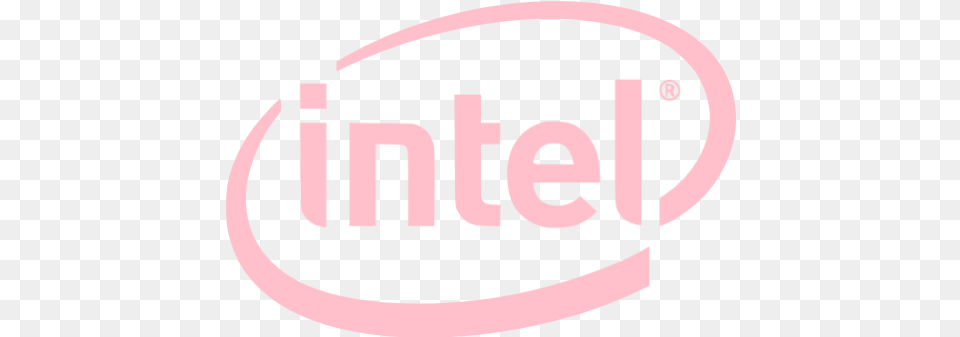 Pink Intel Icon Dot, Logo, Face, Head, Person Free Png Download