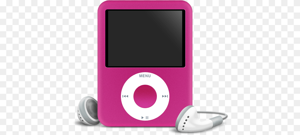 Pink Ipod Music Player 5265 Ipod Music Player, Electronics, Ipod Shuffle Png