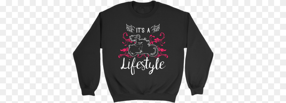 Pink It39s A Lifestyle Unisex Sweatshirt Crewneck Illusion X Unisex Sweatshirt Sweatshirt Unisex Sweatshirt, Clothing, Knitwear, Long Sleeve, Sleeve Free Png