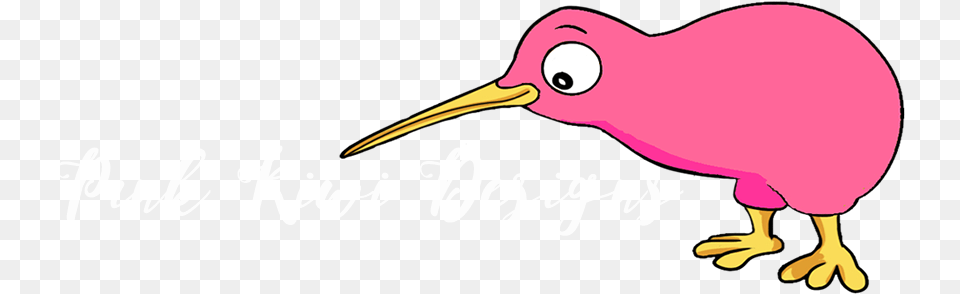 Pink Kiwi Designs Cartoon Kiwi Bird Drawing Easy, Animal, Beak, Kiwi Bird Png