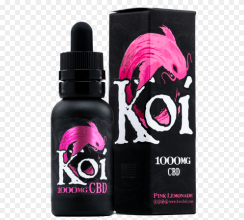 Pink Koi Cbd Vape Juice Koi Cbd Pink Lemonade, Bottle, Cosmetics, Adult, Female Free Png Download