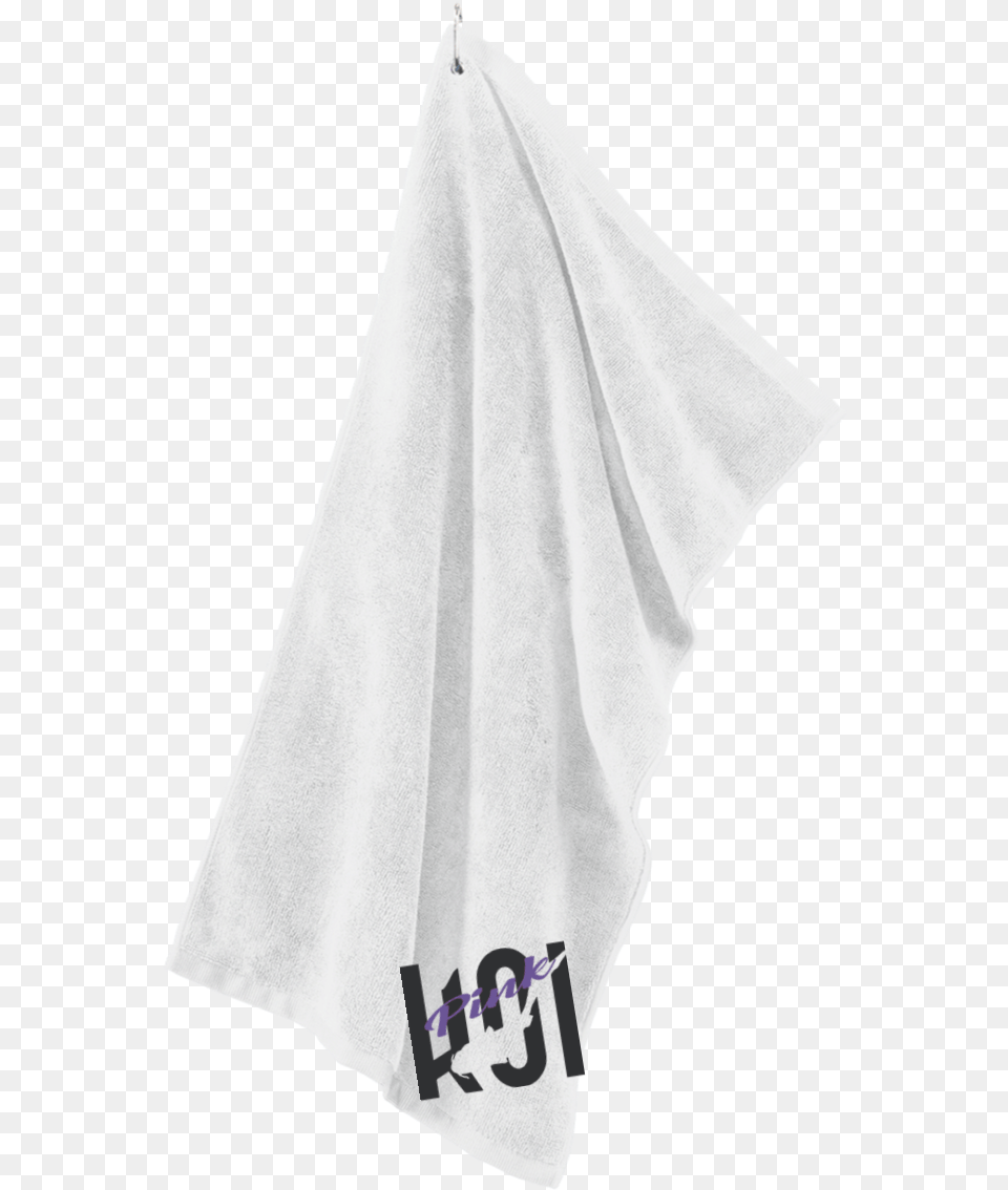 Pink Koi Silhouette Microfiber Golf Towel Flag, Bath Towel, Adult, Bride, Female Free Png