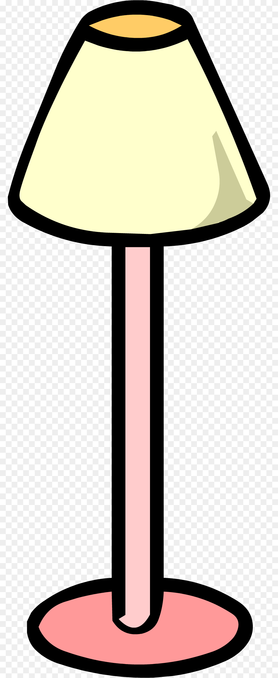 Pink Lamp Lamparas Club Penguin, Lampshade, Table Lamp, Cross, Symbol Png