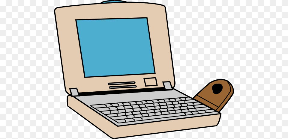 Pink Laptop Clip Art, Computer, Electronics, Pc, Computer Hardware Png