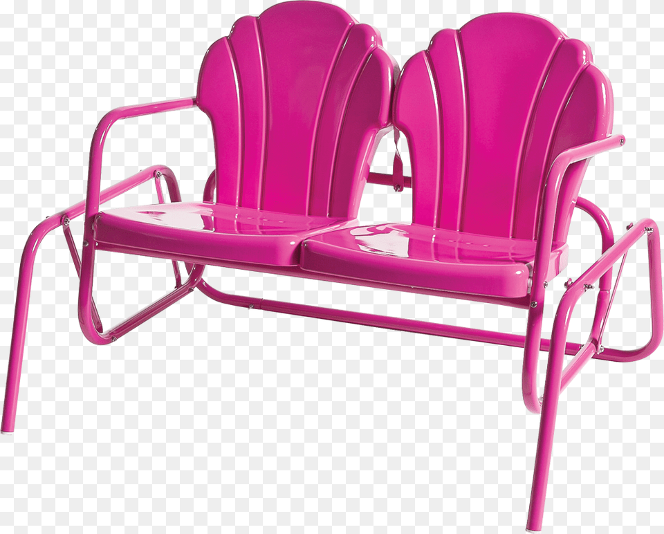 Pink Lawn Chair Transparent, Furniture, Cushion, Home Decor Png Image