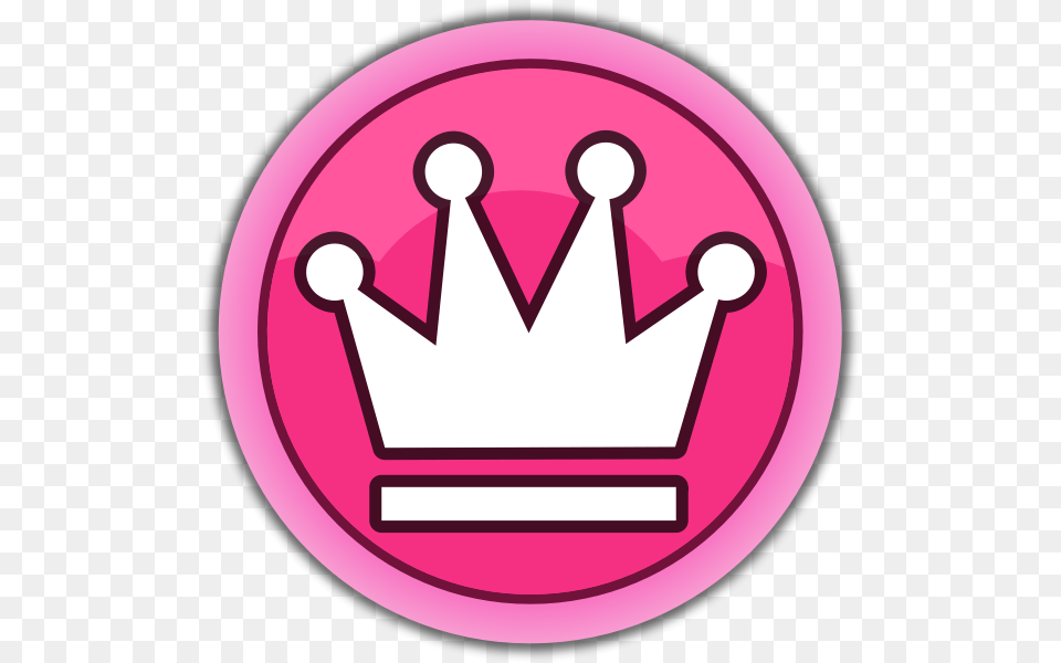 Pink Leader Board Pink Button Clipart, Accessories, Jewelry, Crown, Disk Free Transparent Png