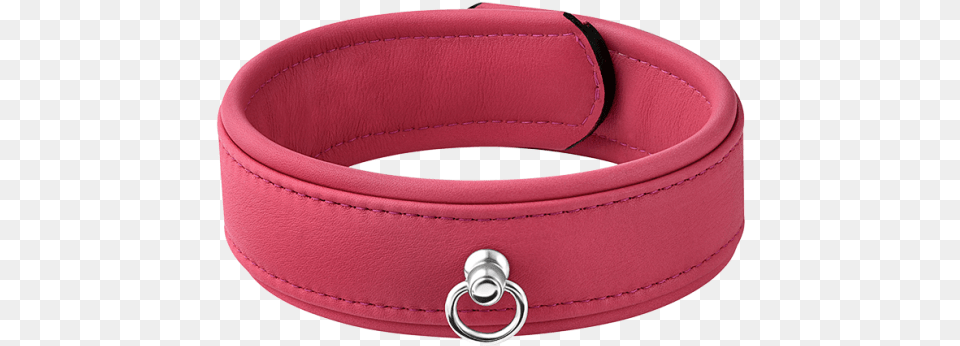 Pink Leather Collar Transparent Collar, Accessories Free Png Download