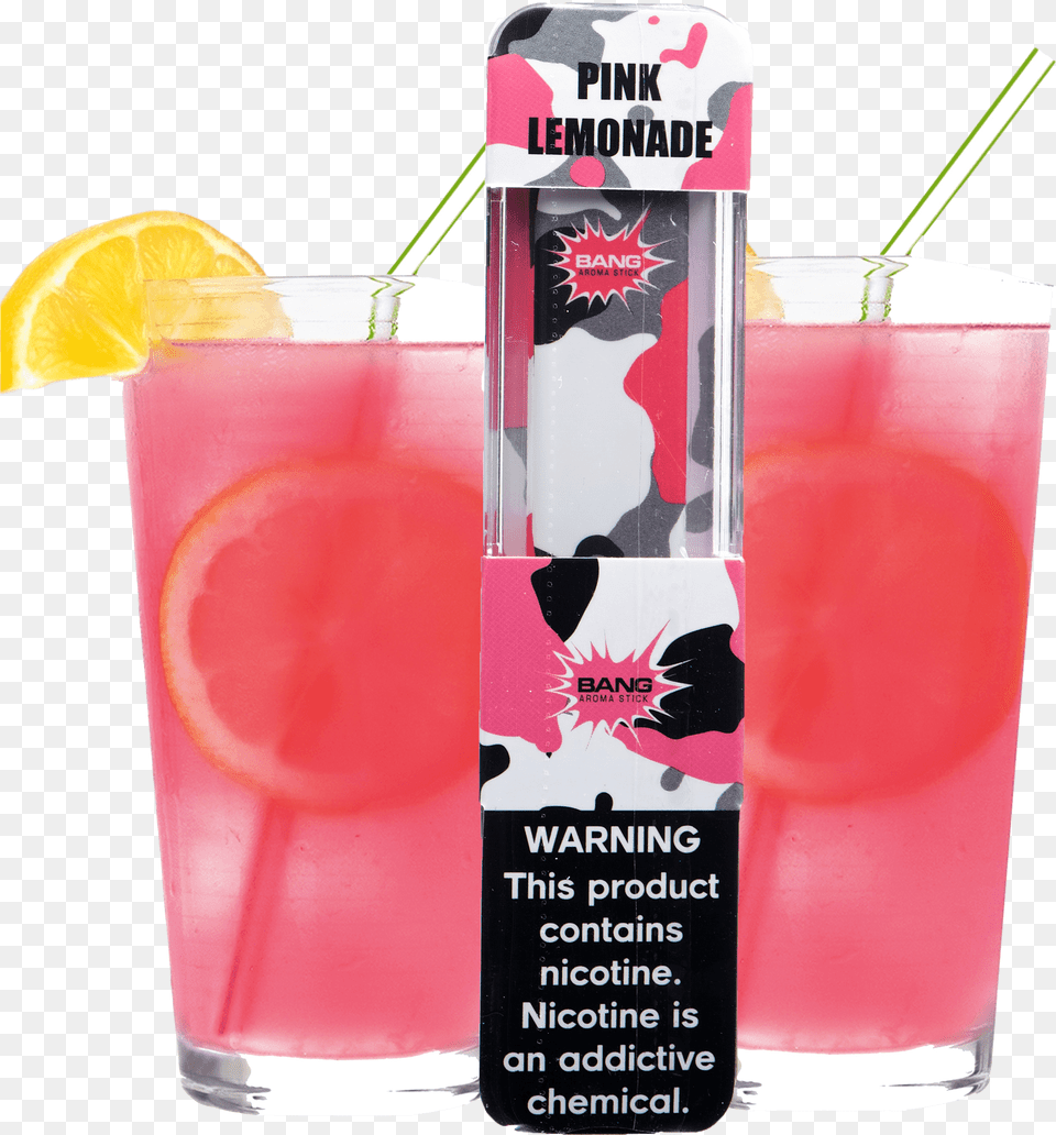 Pink Lemonade Bang Aroma Disposables Zombie, Alcohol, Beverage, Cocktail Png Image