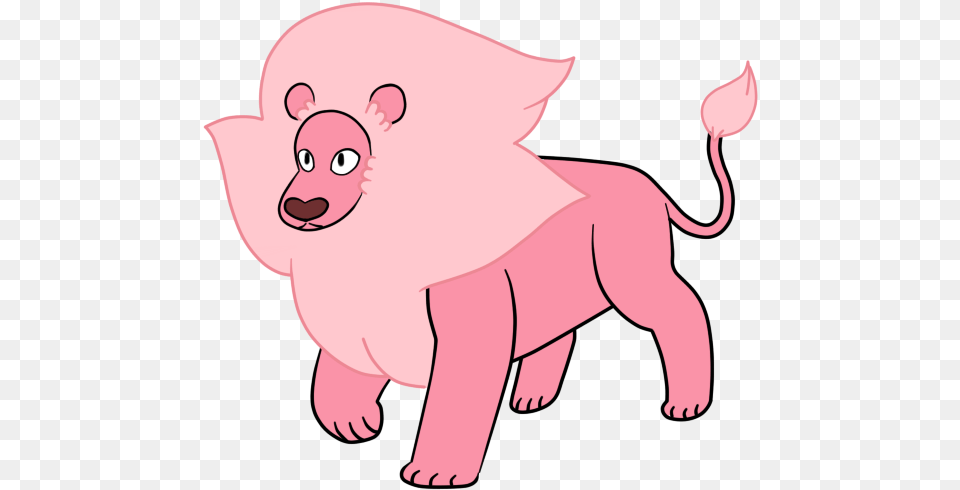Pink Lion Mascot Lion From Steven Universe, Baby, Person, Face, Head Free Png Download