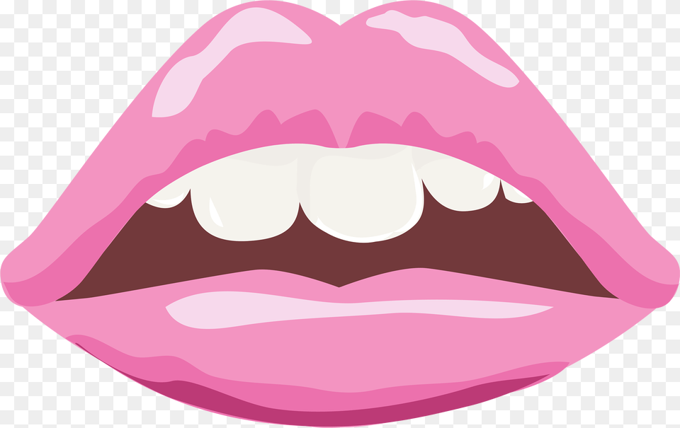Pink Lips Clipart Image Pink Lips Clipart, Teeth, Person, Mouth, Body Part Png