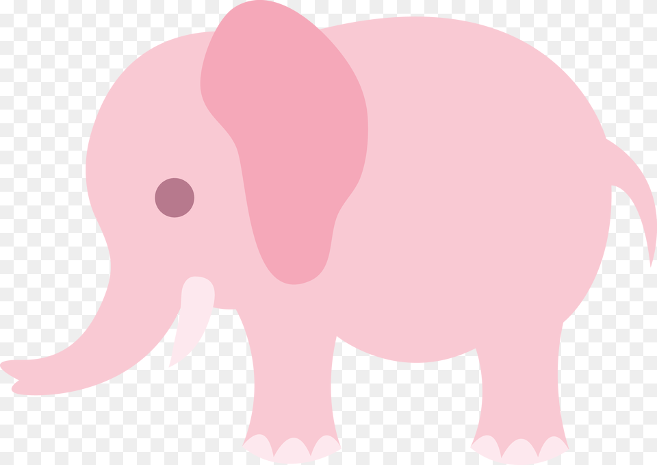 Pink Little Elephants, Animal Free Transparent Png