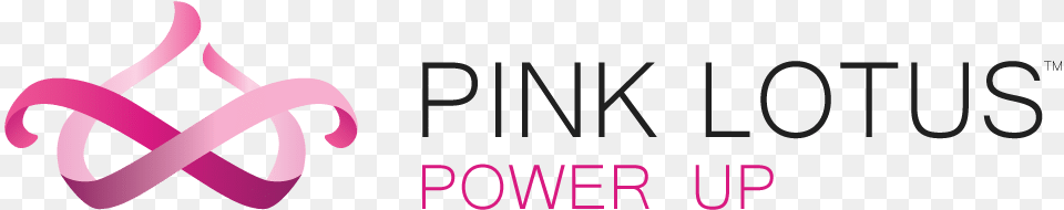 Pink Lotus Power Up Logo In Color Breast Cancer, Purple, Text, Alphabet, Ampersand Free Png Download
