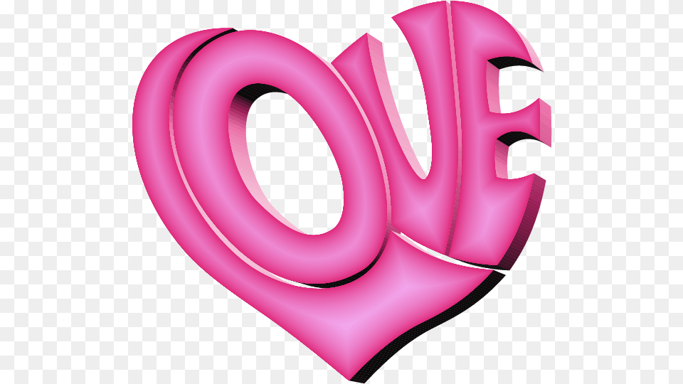 Pink Love Heart Picture Love Symbols Images Love Full Hd, Smoke Pipe Free Png