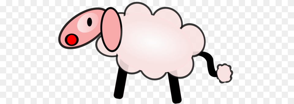 Pink M Computer Animal Human Nose, Mammal, Rabbit Png Image