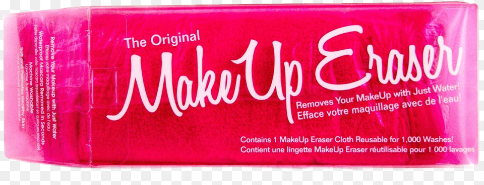 Pink Makeup Eraser Carmine Png Image