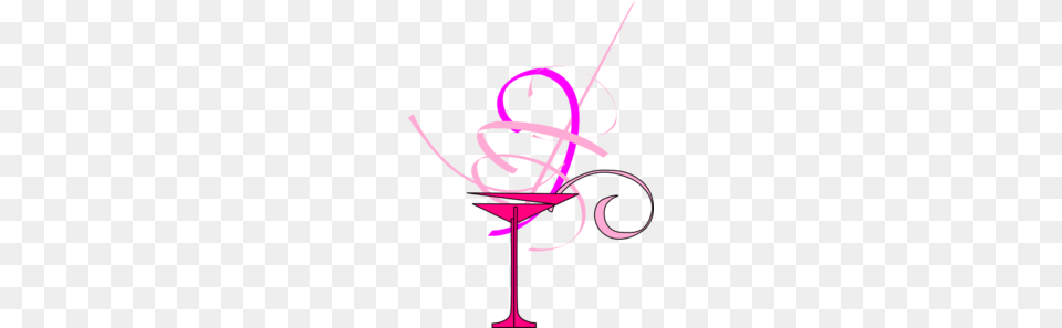 Pink Martini Clip Art, Glass, Alcohol, Beverage, Cocktail Free Png Download