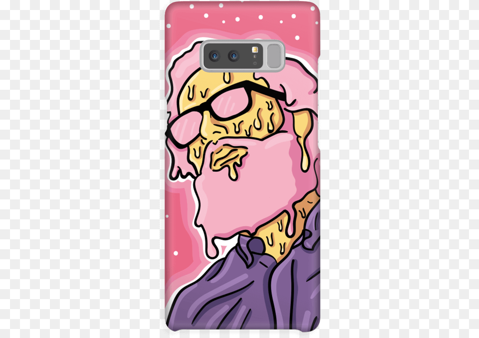 Pink Melting Guy Case Galaxy Note8 Iphone, Art, Painting, Person, Electronics Free Transparent Png