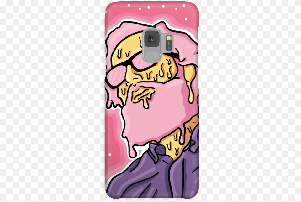 Pink Melting Guy Case Galaxy S9 Mobile Phone, Art, Painting, Camera, Digital Camera Free Transparent Png
