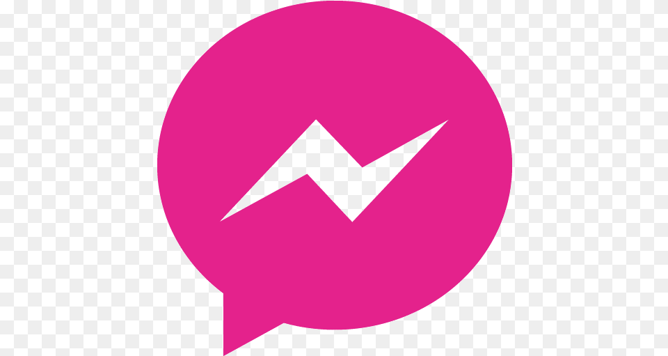 Pink Messenger Icon, Symbol, Logo, Disk Free Png