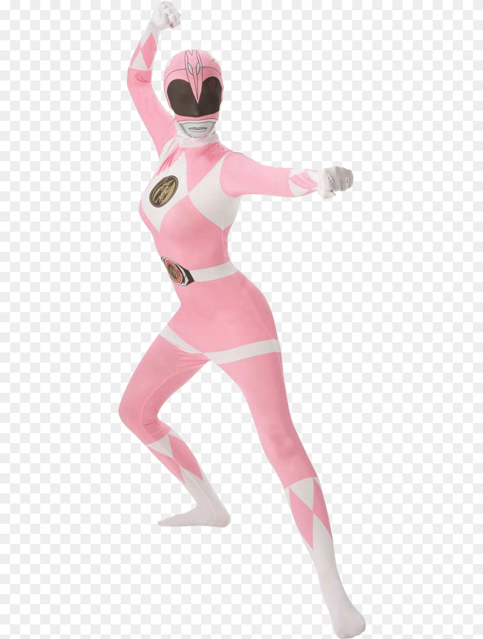 Pink Mighty Morphin Power Ranger Costume, Dancing, Leisure Activities, Person, Adult Png