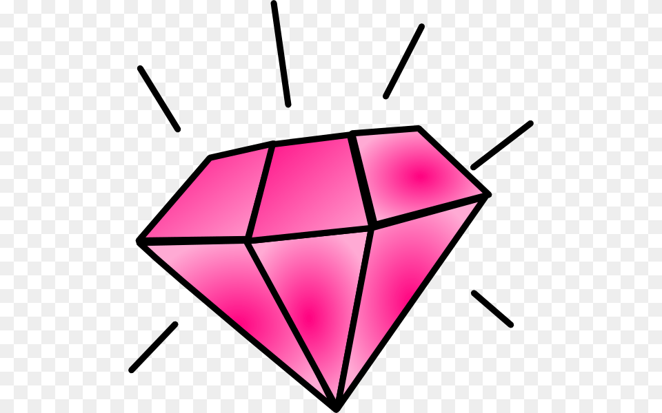 Pink Minecraft Cliparts, Accessories, Diamond, Gemstone, Jewelry Free Png Download