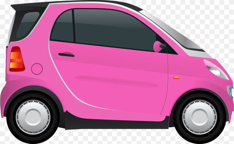 Pink Mini Car Clipart Clipart Car, Transportation, Vehicle Png Image